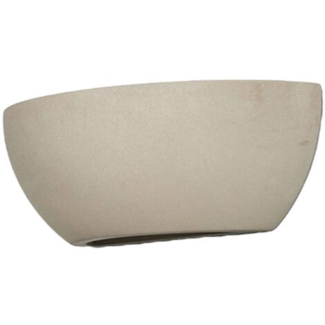 Lindby – Applique murale en béton gris à intensité variable – Éclairage indirect pour couloir – Design semi-sphérique moderne