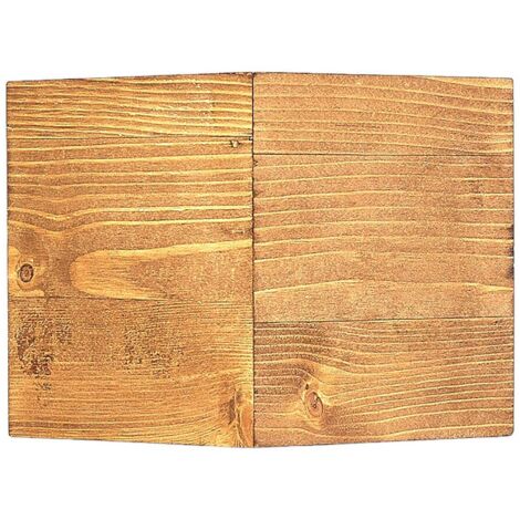 Lindby – Applique murale en bois Benicio – Éclairage LED angulaire – Sortie lumière haut et bas – Intensité variable – 11 cm pour salon et salle à manger