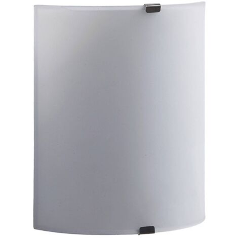 Lindby – Applique murale LED en verre blanc givré – Hauteur 21 cm – Blanc chaud – Éclairage moderne pour salon et salle à manger