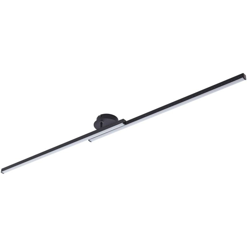 Lindby - Aurendor plafoniera led 135 cm - nero
