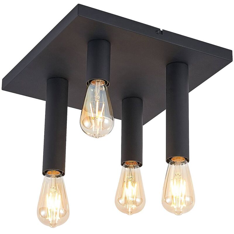 

Belana plafón angular, 4 luces - Lindby
