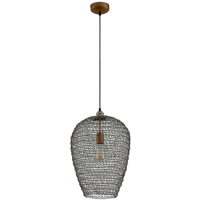 

Lindby Benja lámpara colgante, 1 luz, latón