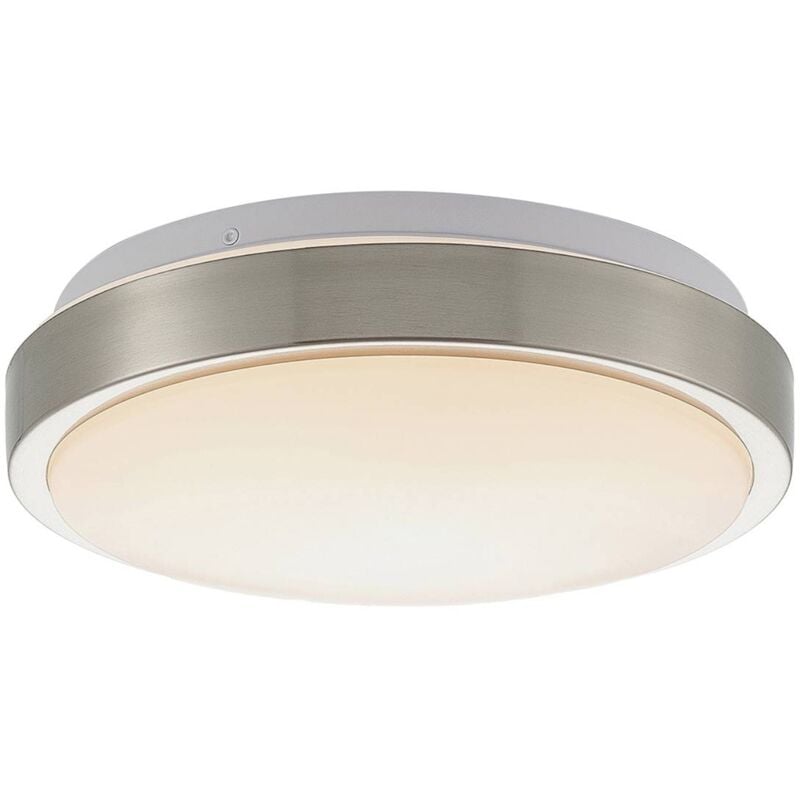 

Camille plafón LED sensor Ø 26 cm níquel - Lindby