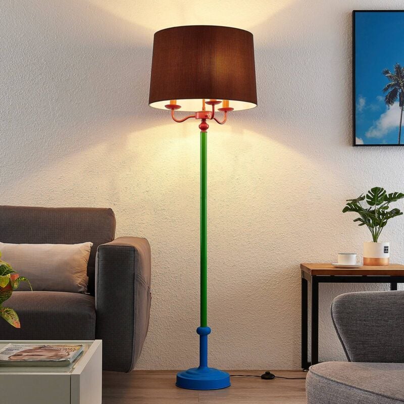 

Christer lámpara de pie, multicolor, 160 cm - Lindby