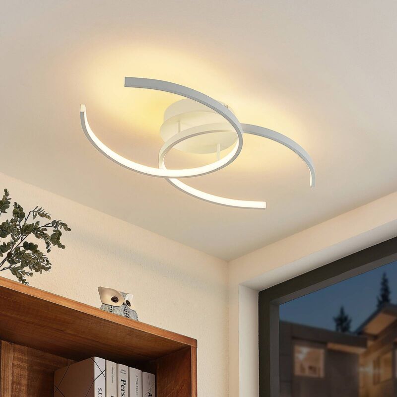 

Cirlio plafón LED CCT, blanco - Lindby