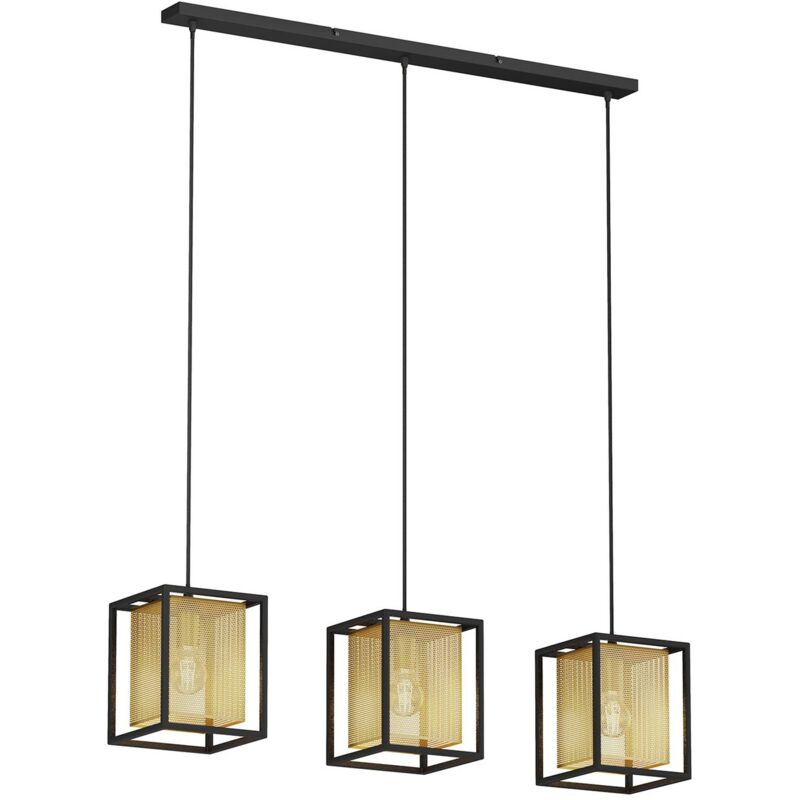 

Lindby Daiana lámpara colgante, patrón panal 3 luz