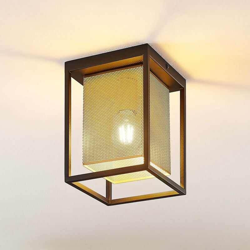 

Lindby Daiana plafón con diseño de panal