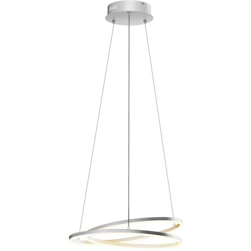 

Lindby Davian lámpara colgante LED, níquel