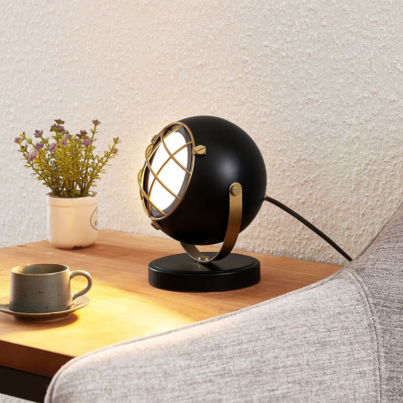 

Lindby Dawid lámpara de mesa LED en oro