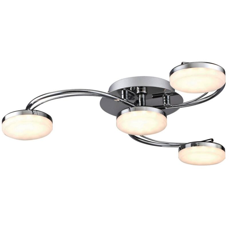 

Dyln lámpara LED de techo, espiral, 4 luces - Lindby