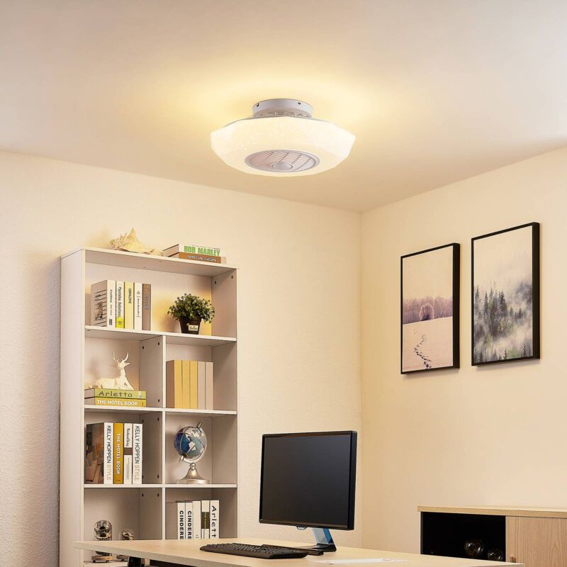 

Lindby Elima ventilador de techo LED