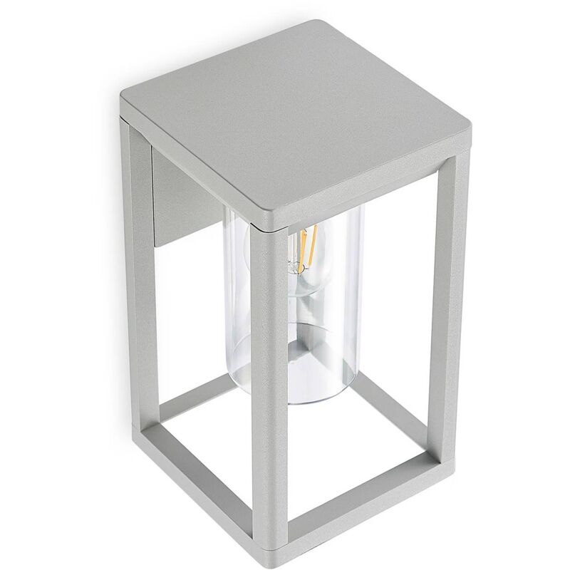

Lindby Estami aplique de exterior, gris plata