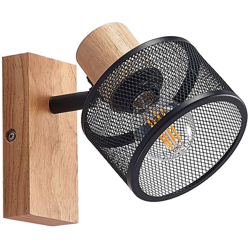 

Lindby Evinora foco de pared de madera