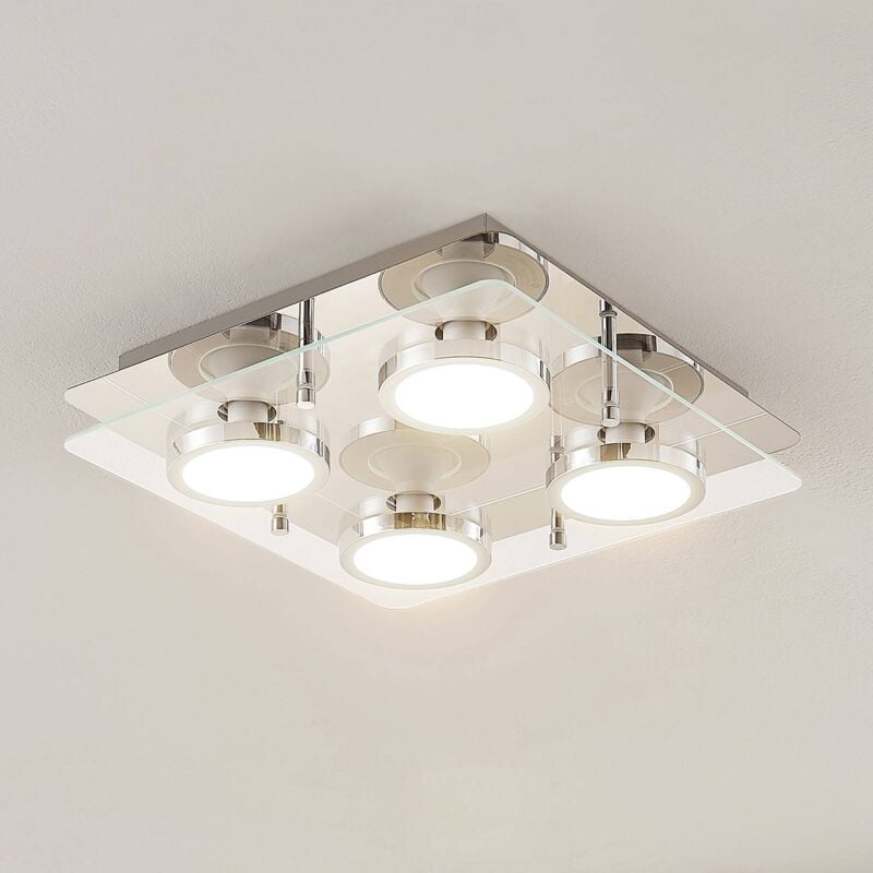 

Gabryl lámpara LED de techo, 4 luces - Lindby