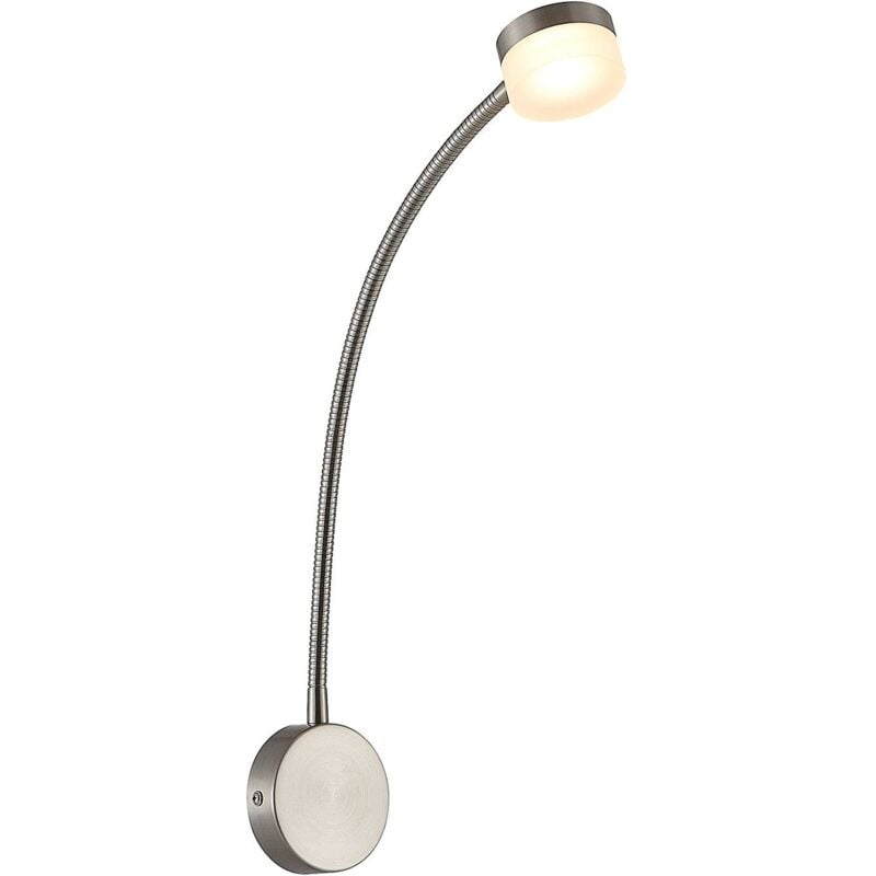 

Lindby Gentjana aplique LED, níquel satinado