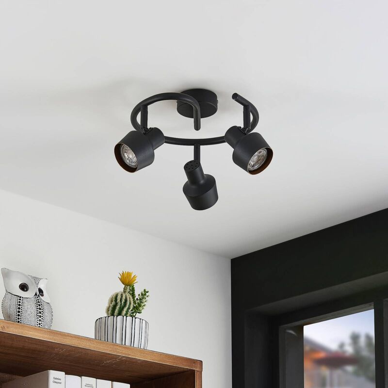 

Lindby Ihaia foco, 3 luces, circular
