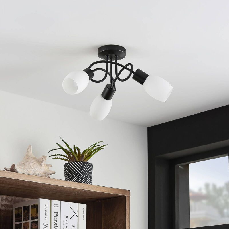 

Ilmana plafón LED, 3 luces balanceo - Lindby