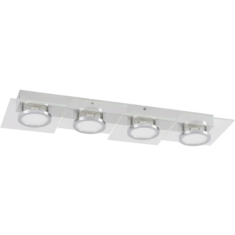 

Imiria plafón LED, rectángulo, 4 luces - Lindby