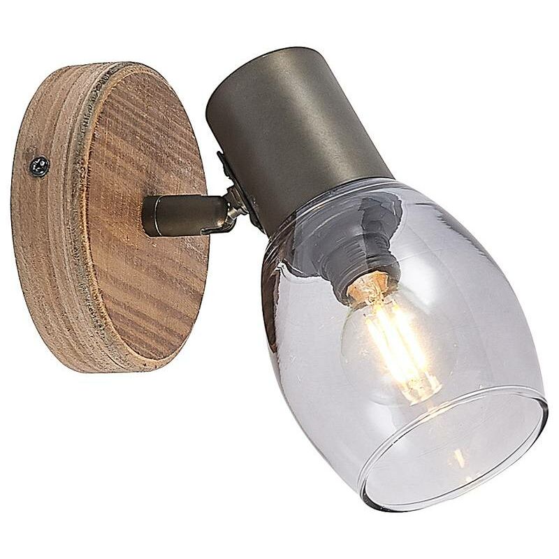 

Lindby Ineska foco, madera, 1 luz