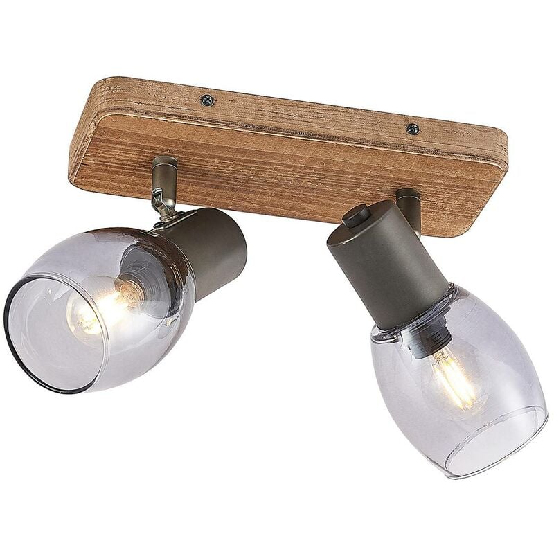 

Lindby Ineska foco de techo, 2 luces, angular