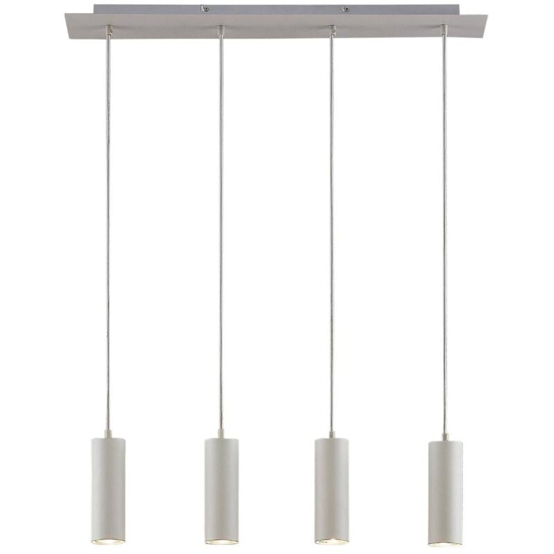 

Lindby Joffrey lámpara colgante, 4 luces, blanco