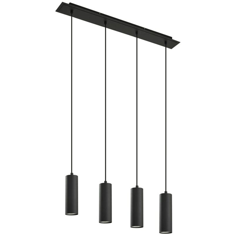

Lindby Joffrey lámpara colgante, 4 luces, negro