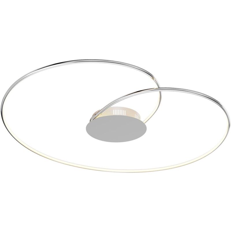 

Joline lámpara LED de techo, cromo, 90 cm - Lindby