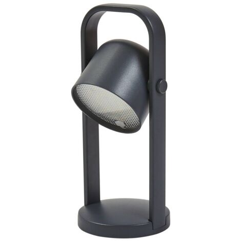 Lindby 'Kalevi' en Negro de Aluminio