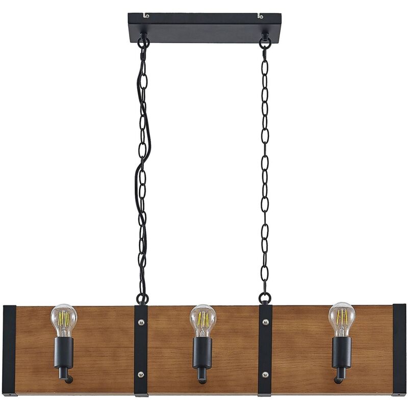 

Lindby Kamilja lámpara colgante de comedor, madera