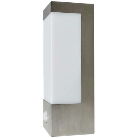 Lindby Lámpara de pared exterior 'Severina' en Gris Acero