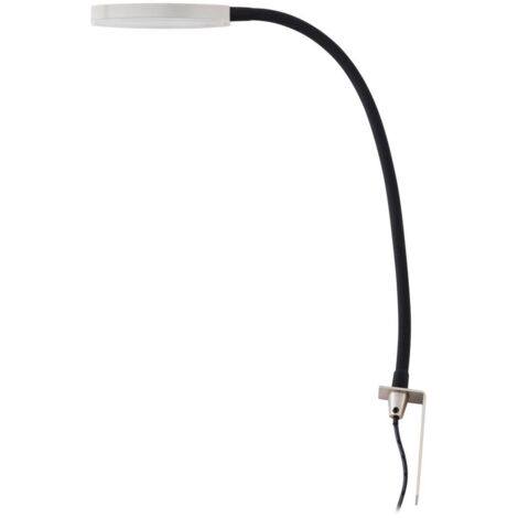 Lindby Lámpara de pared LED 'Flexola' en Negro Metal
