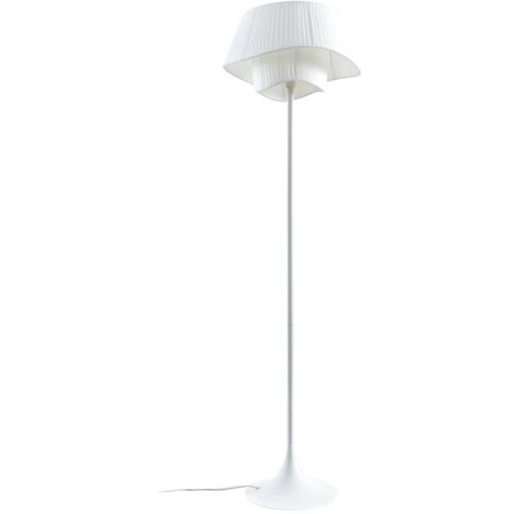 Lindby Lámpara de pie 'Eryndor' en Blanco Metal