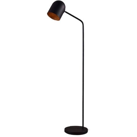 Lindby Lámpara de pie 'Morik' en Negro Metal