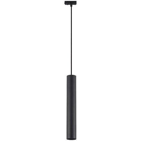 Lindby Lámpara para sistema de riel 'Linaro' en Negro Metal