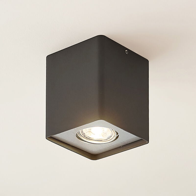 

Laron downlight LED, angular, gris - Lindby
