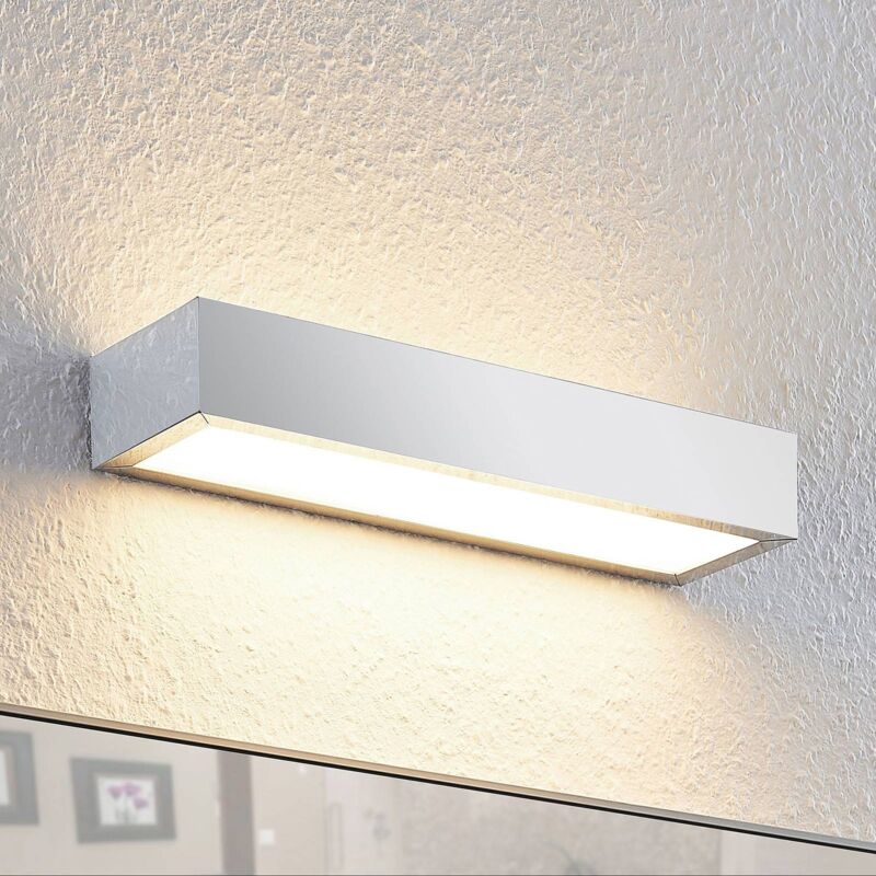 

Lindby Layan aplique LED para baño, cromo, 30 cm