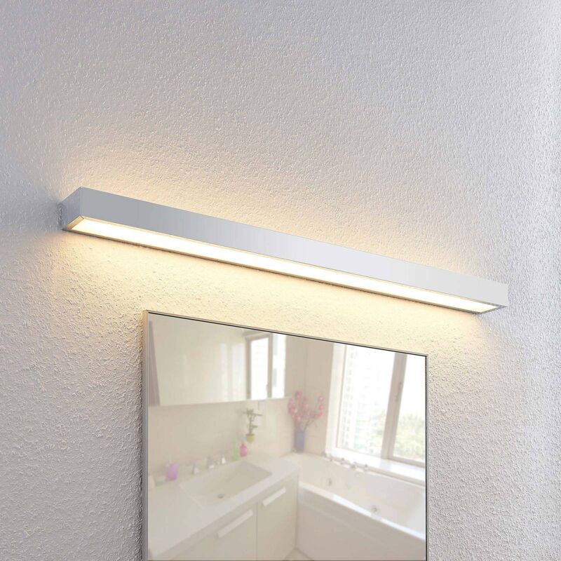 

Lindby Layan aplique LED para baño, cromo, 90 cm