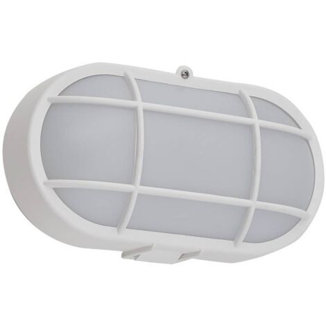 Lindby LED 'Alisha' in Bianco da Plastica