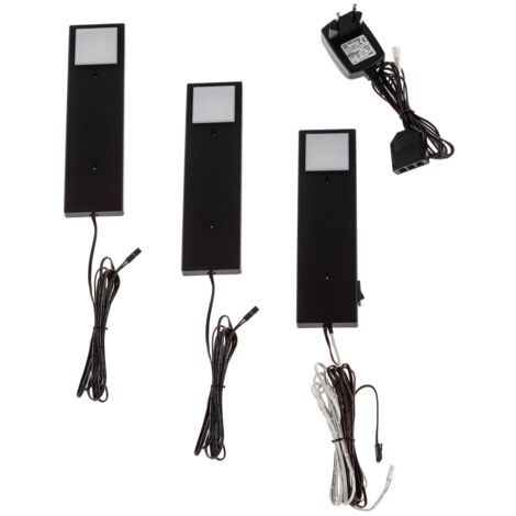 Lindby LED 'Amaryll' in Nero da Plastica