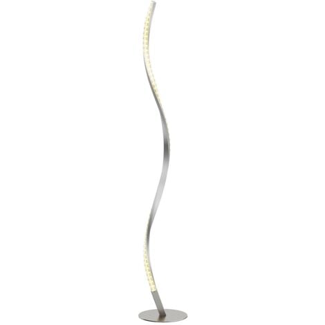 Lindby LED 'Criostal' in Grigio da Alluminio