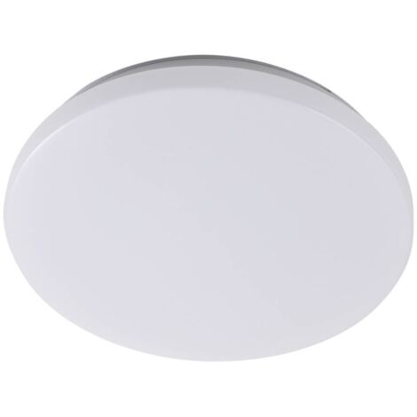 Lindby LED 'Doki' in Bianco da Plastica
