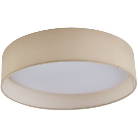 Lindby LED 'Eilif' in Beige da Tessuto