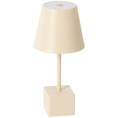 Lindby LED 'Janea' in Beige da Metallo
