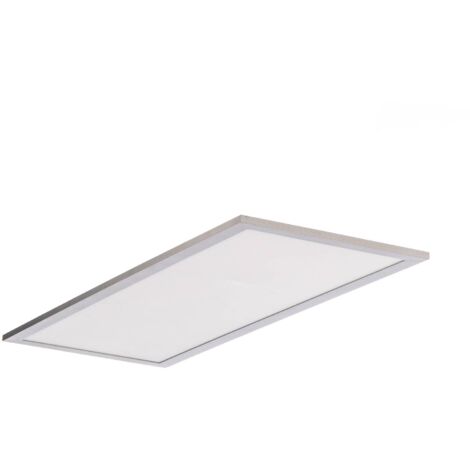 Lindby LED Lámpara de techo 'Livel' en Gris Aluminio