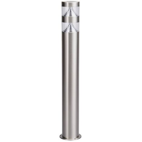 Lindby LED 'Lanea' in Grigio da Acciaio Inox