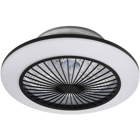 Lindby LED 'Mamuti' in Nero da Alluminio