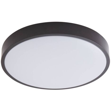 Lindby LED 'Medon' in Nero da Metallo