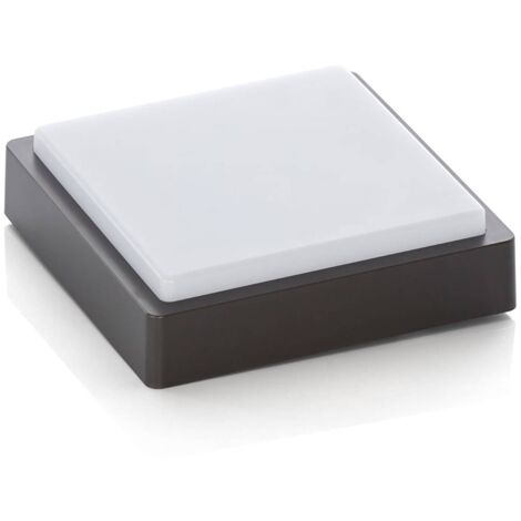 Lindby LED 'Nermin' in Nero da Plastica