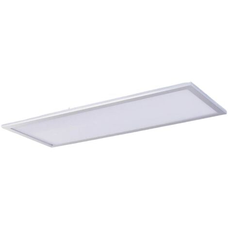 Lindby LED Panel 'Livel' en Blanco de Plástico