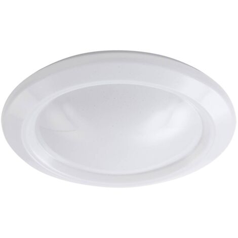 Lindby LED 'Thejesa' in Bianco da Plastica